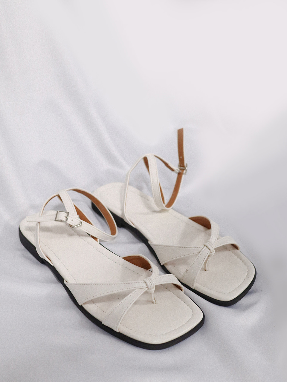 simple summer strap shoes (4color)