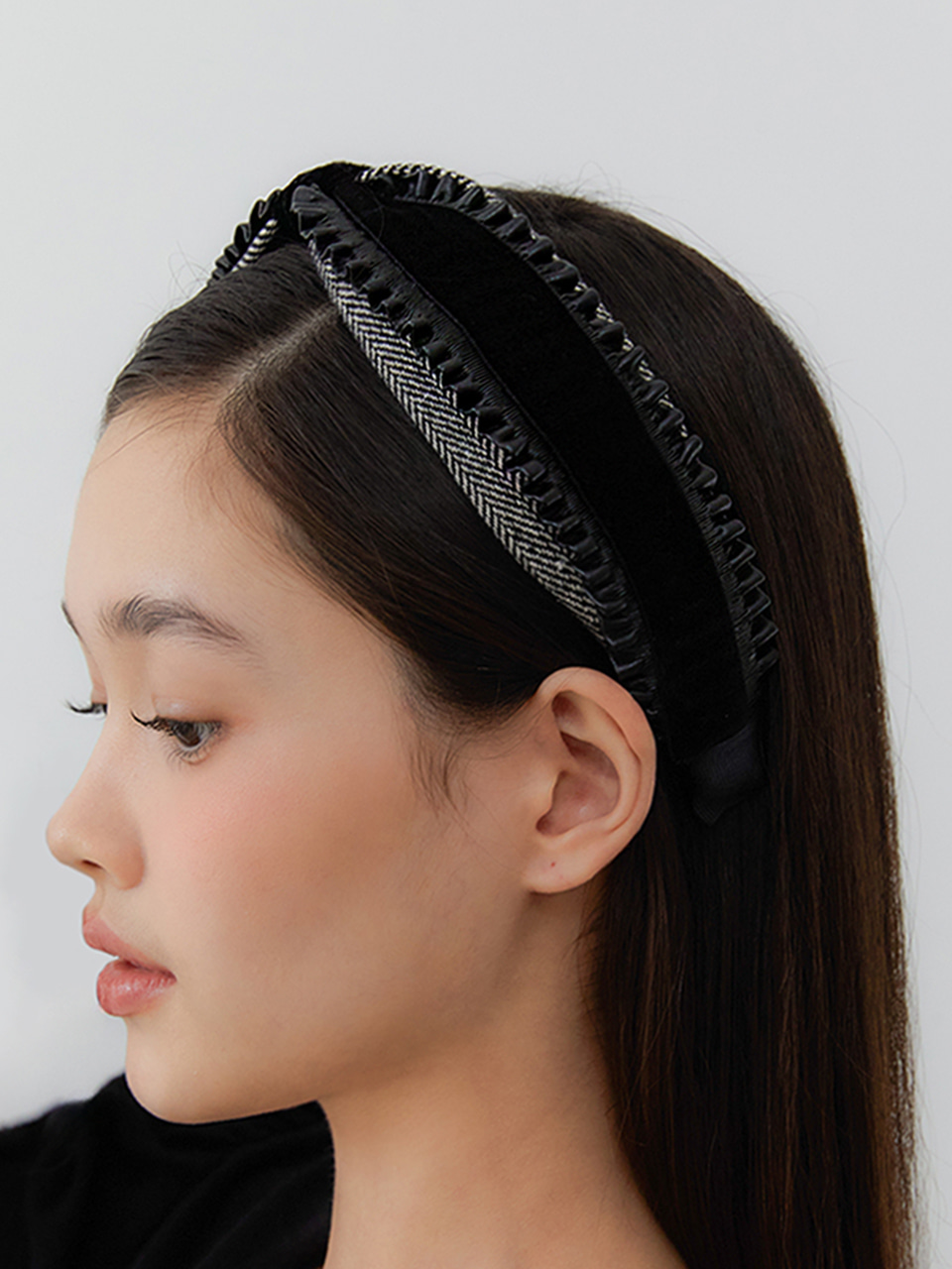 bulky lace hair band