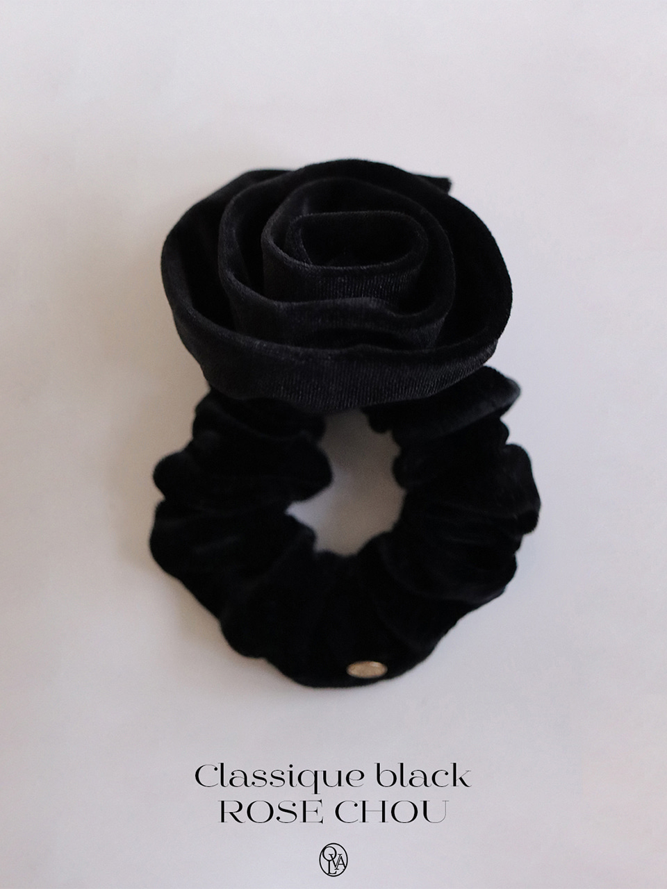 Classique black velvet ROSE CHOU
