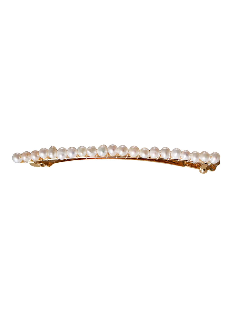 slim fresh water pearl long hair pin