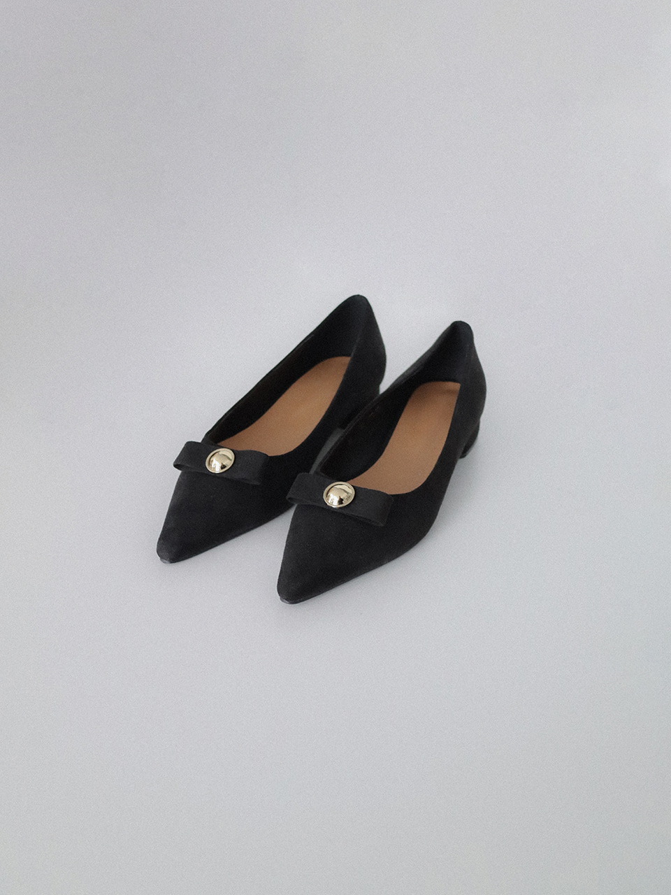 suede chic flat
